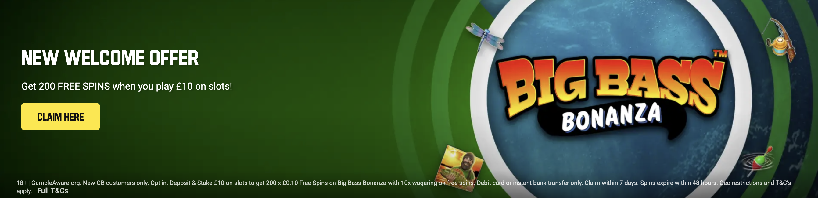 Unibet welcome offer banner